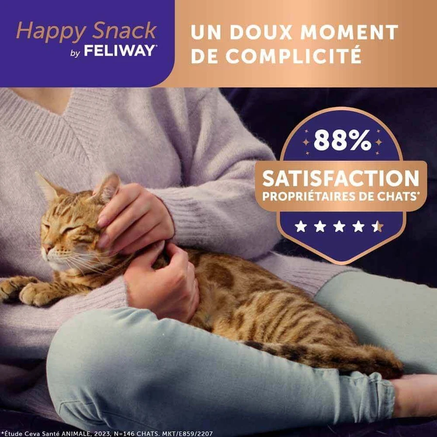 Feliway Happy Snack С курицей с расслабляющим эффектом 6 палочек: цены и характеристики