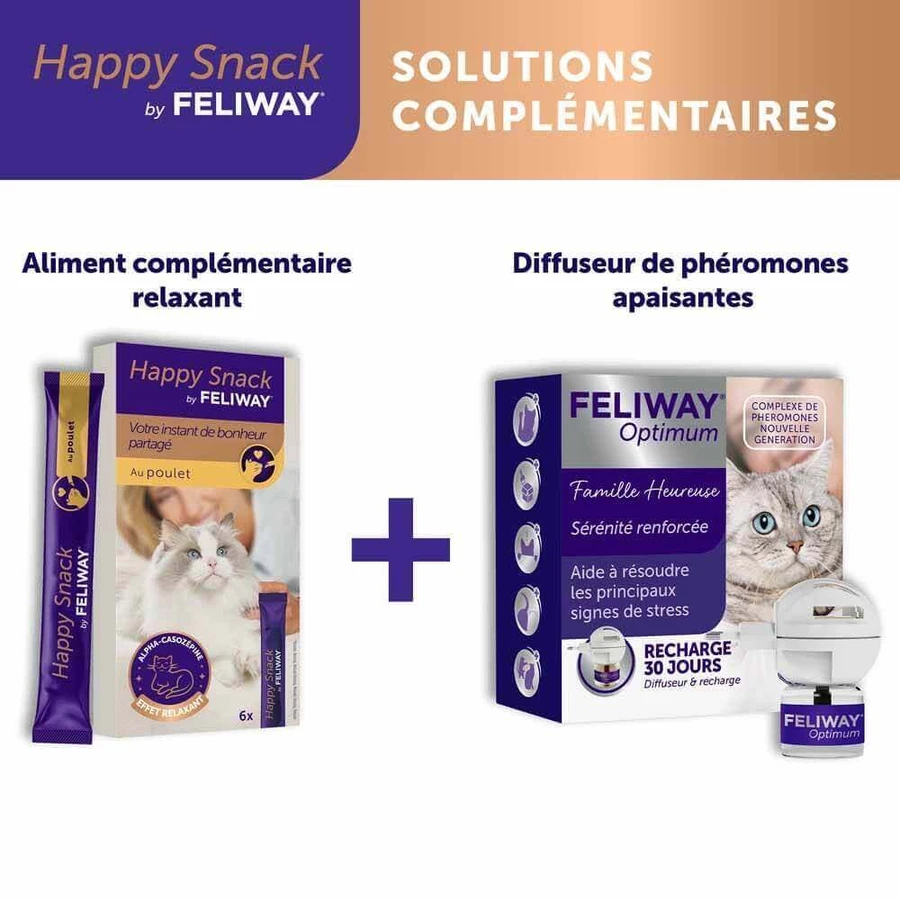 Feliway Happy Snack С курицей с расслабляющим эффектом 6 палочек: цены и характеристики