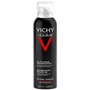 Vichy Чоловічий гель для гоління проти подразнень з вітаміном С для чутливої шкіри 150 мл