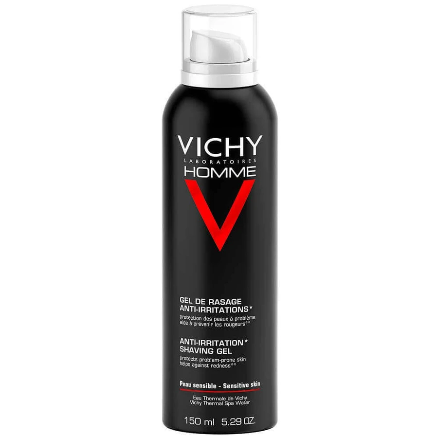 Vichy Чоловічий гель для гоління проти подразнень з вітаміном С для чутливої шкіри 150 мл: ціни та характеристики