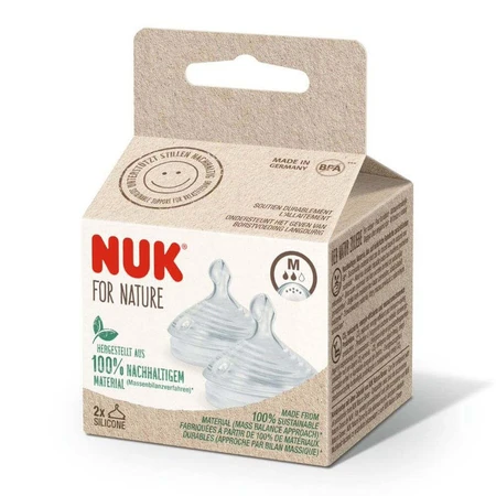 Nuk Nature Sense Силиконовые соски x2: цены и характеристики
