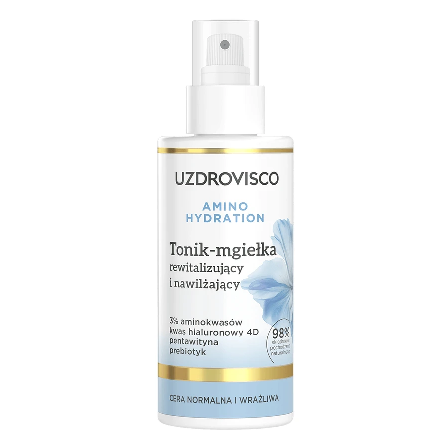 Uzdrovisco Amino Hydration, восстанавливающий и увлажняющий тоник-мист, 150 мл: цены и характеристики
