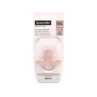 Пустышка силиконовая SX Pro Colour Essence, 0-6 месяцев, Nude, Suavinex