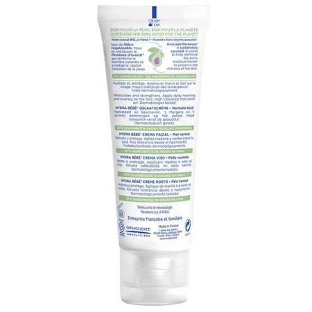 Крем для обличчя Mustela для нормальної шкіри Hydra Bebe 40мл: ціни та характеристики