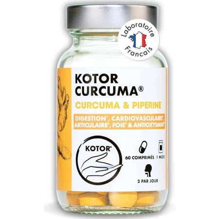 Kotor Pharma Turmeric + Piperine Digestion 60 таблеток: цены и характеристики