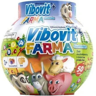 Вибовіт+Фарма Gummies льодяники з фруктовим смаком 50 шт