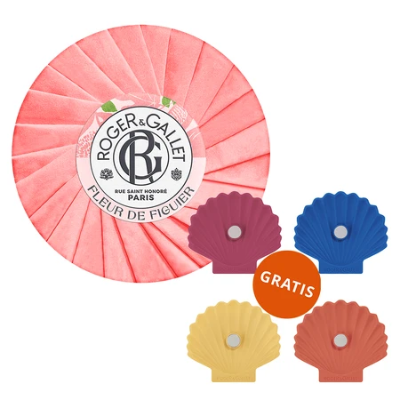 Roger & Gallet Fleur de Figuier, кускове мило, 100 г + безкоштовна мильниця: ціни та характеристики
