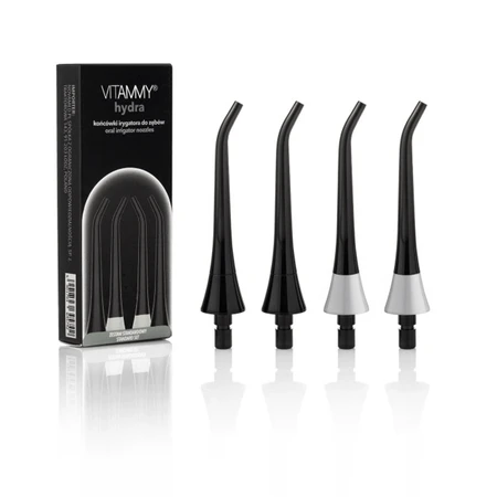 Vitammy Hydra, насадки для ирригатора, черные, 4 штуки: цены и характеристики