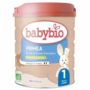 Babybio Primea 1 Органічне сухе молоко від 0 до 6 місяців 800г