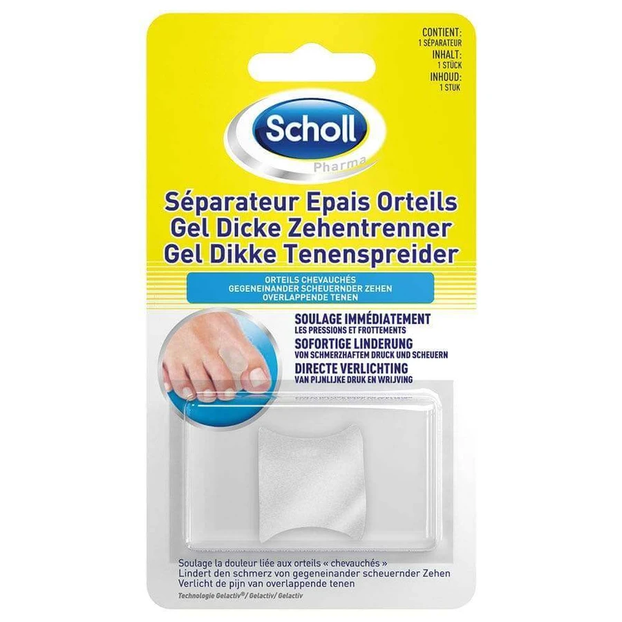 Scholl Разделитель для толстого пальца ноги x1: цены и характеристики