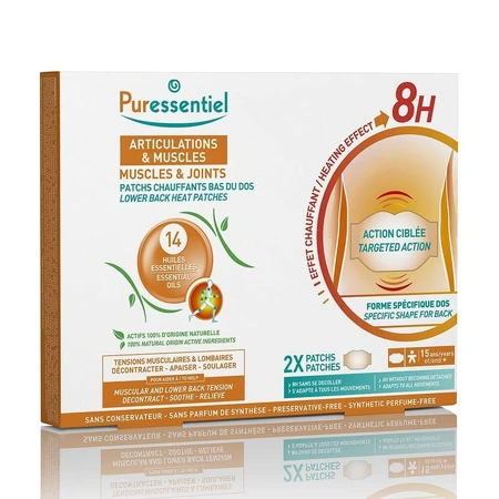 Puressentiel Суставы и мышцы Pure Heat Effet 8h 2 патча: цены и характеристики