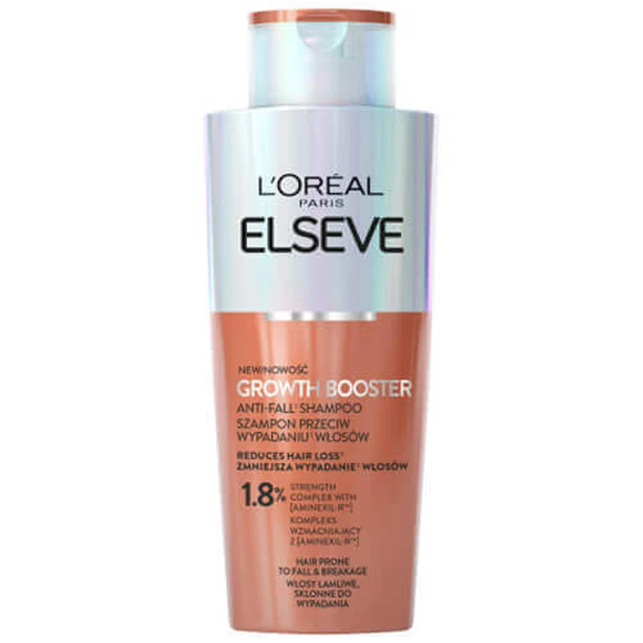 L'Oreal Elseve Growth Booster, шампунь проти випадіння волосся, 200 мл: ціни та характеристики