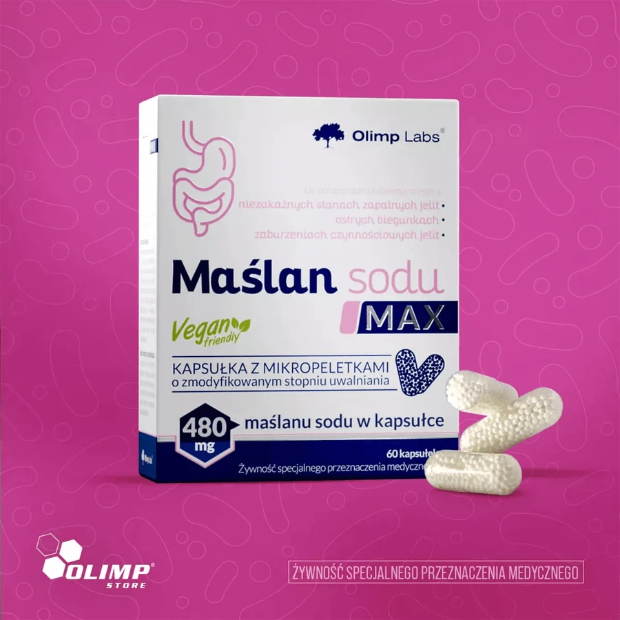 Olimp Sodium Butyrate Max, 60 капсул: ціни та характеристики