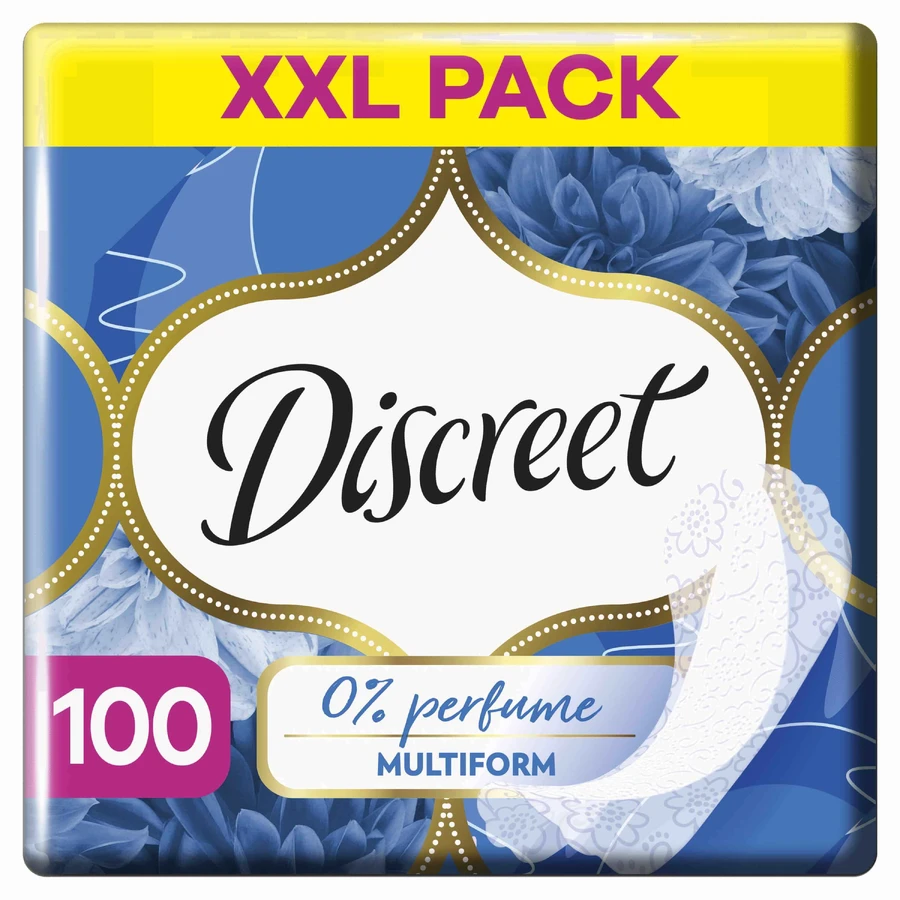 Discreet Air, гігієнічні прокладки без запаху, 100 шт.: ціни та характеристики
