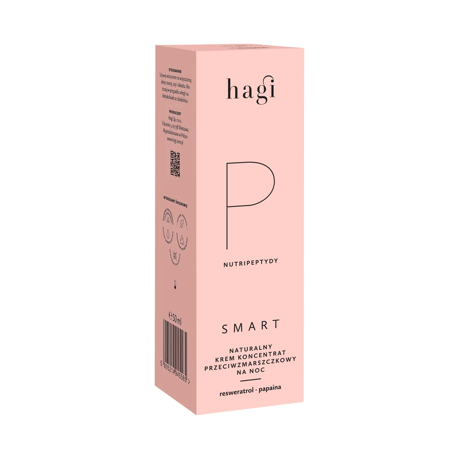 Hagi Smart P, натуральный крем-концентрат против морщин, ночной крем, 50 мл: цены и характеристики
