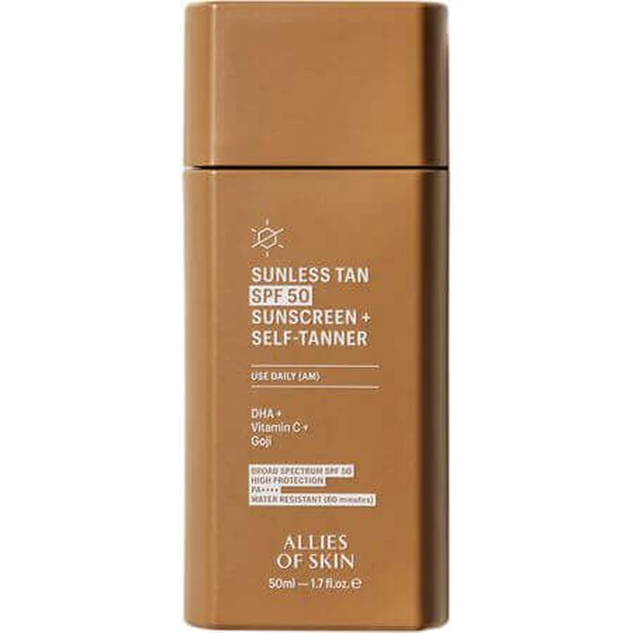Allies Of Skin Daily Self-Tanner Поступовий автозагар із захистом від сонця SPF 50, 50 мл, Allies Of Skin: ціни та характеристики