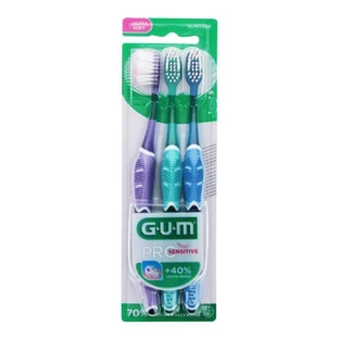 Надгнучка зубна щітка Gum Pro Sensitive Ultra-Flexible 15/100e x3