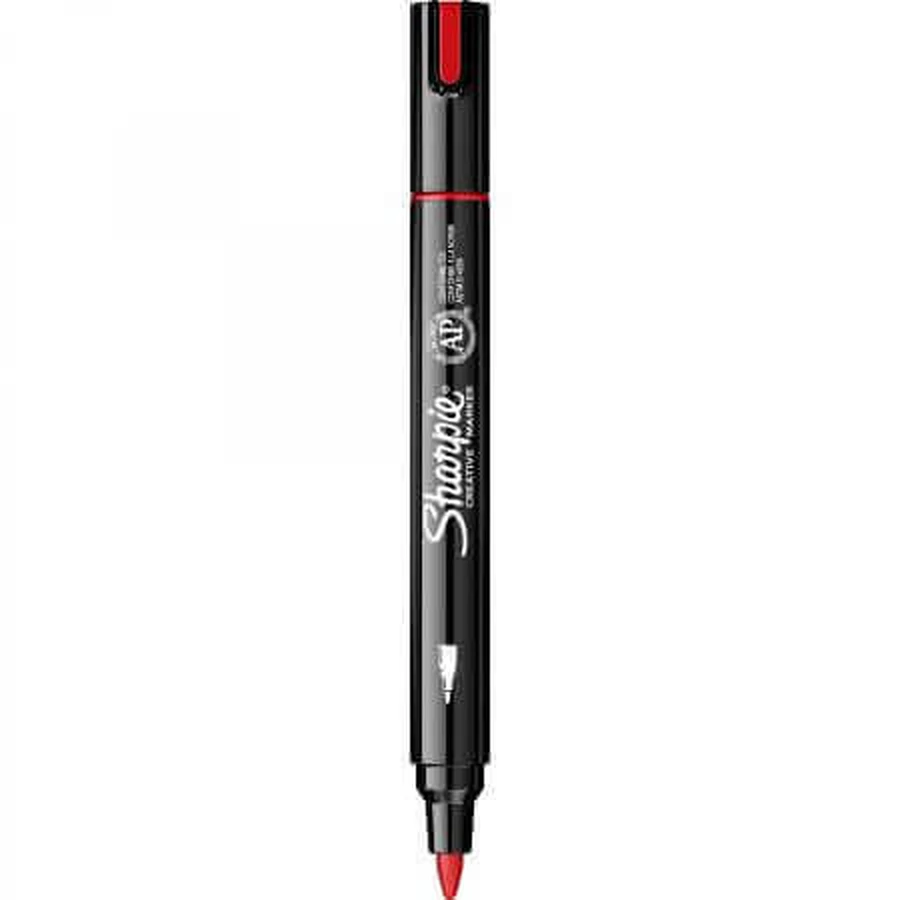 Акриловый маркер с круглым наконечником, красный, 1 штука, Sharpie: цены и характеристики
