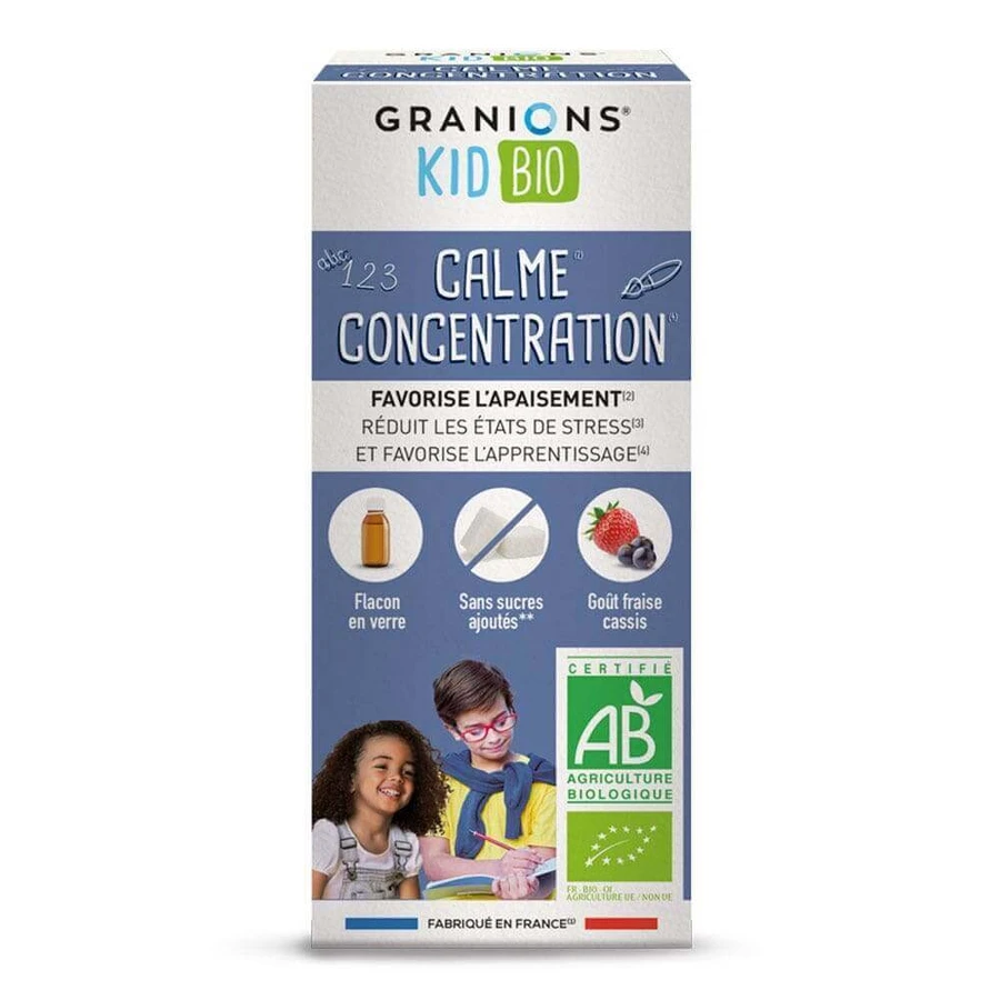 Granions Kid Bio Calm & Concentration 125г: ціни та характеристики