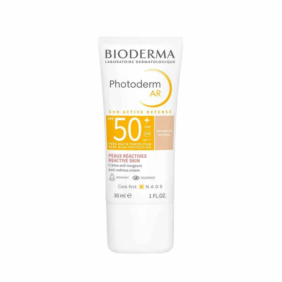 Bioderma Photoderm цветной крем против покраснений SPF50+ AR для реактивной кожи 30 мл: цены и характеристики