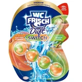 Підвісний перемикач для унітазу Frisch Duft Switch Персиковий підсилювач; Яблуко, 50 г