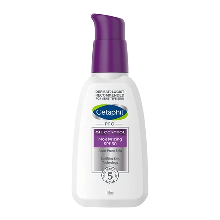 Cetaphil PRO Oil Control, крем увлажняющий и матирующий, против акне, SPF 30, 118 мл + крем увлажняющий для лица с гиалуроновой кислотой, 48 мл бесплатно: цены и характеристики