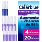 Монитор фертильности Clearblue 24 многоразовых палочки: цены и характеристики
