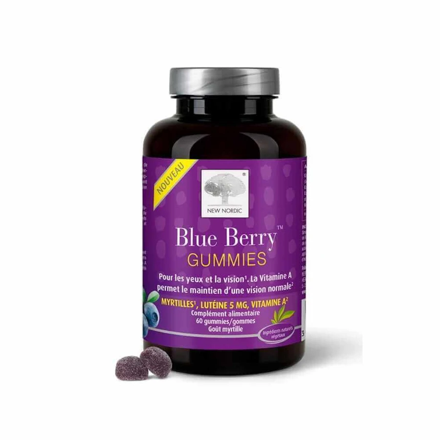 Новинка Nordic Gummies Blue Berry Vision 60 таблеток: цены и характеристики