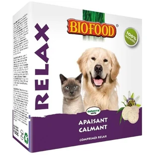 Biofood Розслаблююче, заспокійливе для собак та котів 100 таблеток