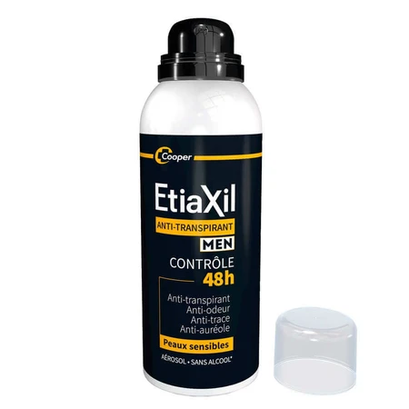 Etiaxil Антиперспирант-спрей для мужчин 48 часов без алюминия Peaux Sensibles 2x150 мл: цены и характеристики