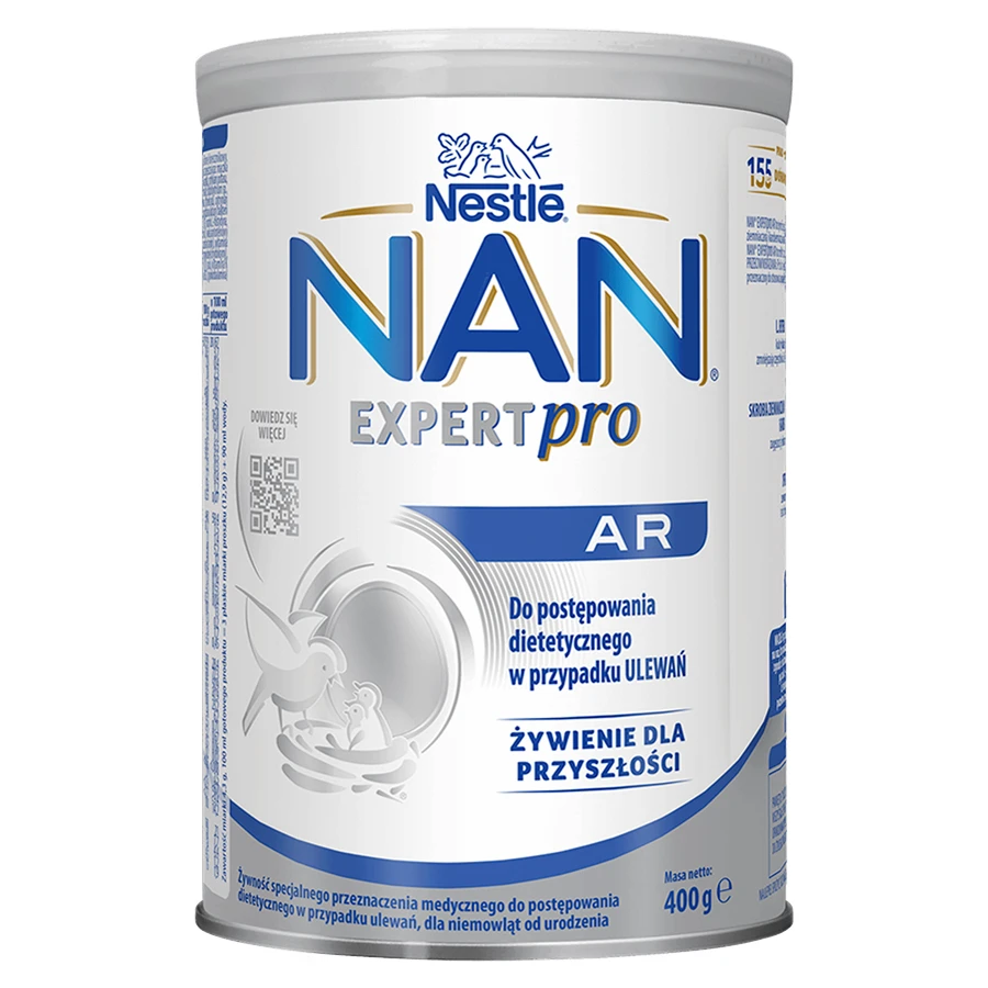 Nestle NAN Expertpro AR, для детей со склонностью к мочеиспусканию, с рождения, 400 г: цены и характеристики