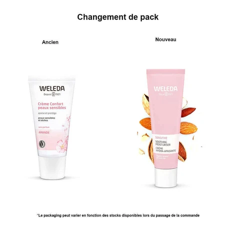 Weleda Миндальный крем для лица Абсолютный комфорт для чувствительной и сухой кожи Миндаль Weleda Peaux Sensibles Et Sèches 30 мл: цены и характеристики