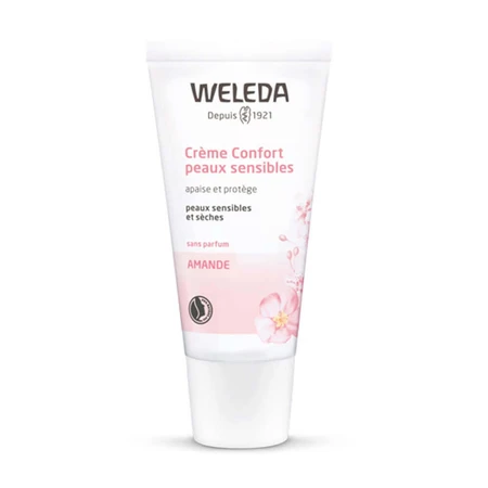 Weleda Миндальный крем для лица Абсолютный комфорт для чувствительной и сухой кожи Миндаль Weleda Peaux Sensibles Et Sèches 30 мл: цены и характеристики