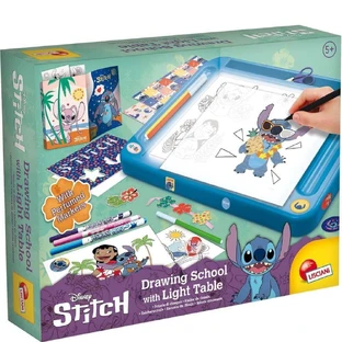 Доска для рисования с подсветкой, +5 лет, Stitch, Lisciani