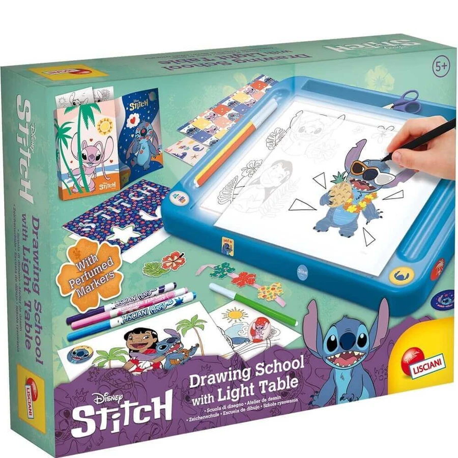 Доска для рисования с подсветкой, +5 лет, Stitch, Lisciani: цены и характеристики