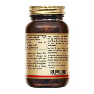 Solgar Magnesium Fatigue Vitalité 100 Comprimés