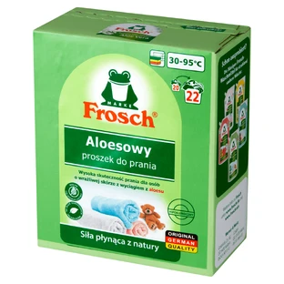 Frosch, пральний порошок для тканин, алое вера, 1,45 кг
