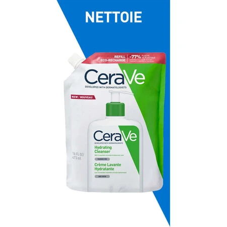 Cerave Body Cleanser Eco Recharge Crème Lavante Hydratante Visage Et Corps Peaux Normales A Sèches 473 мл: цены и характеристики
