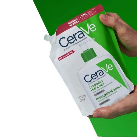 Cerave Body Cleanser Eco Recharge Crème Lavante Hydratante Visage Et Corps Peaux Normales A Sèches 473 мл: цены и характеристики