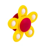 Dumel GiliGums, прорезыватель, Twisted Pop It Flower, желтый, с 3 месяцев, 1 штука