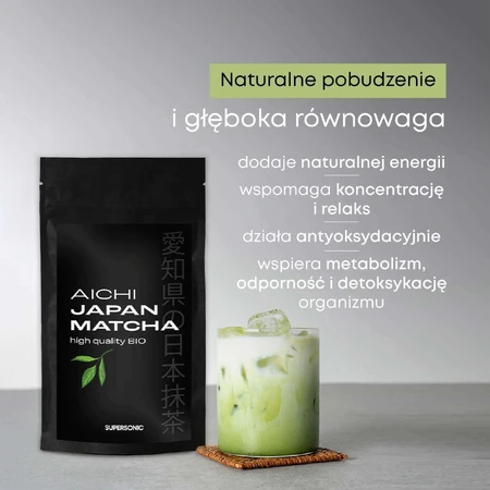 Supersonic Aichi Japanese Matcha Premium Tea, 100 г: цены и характеристики