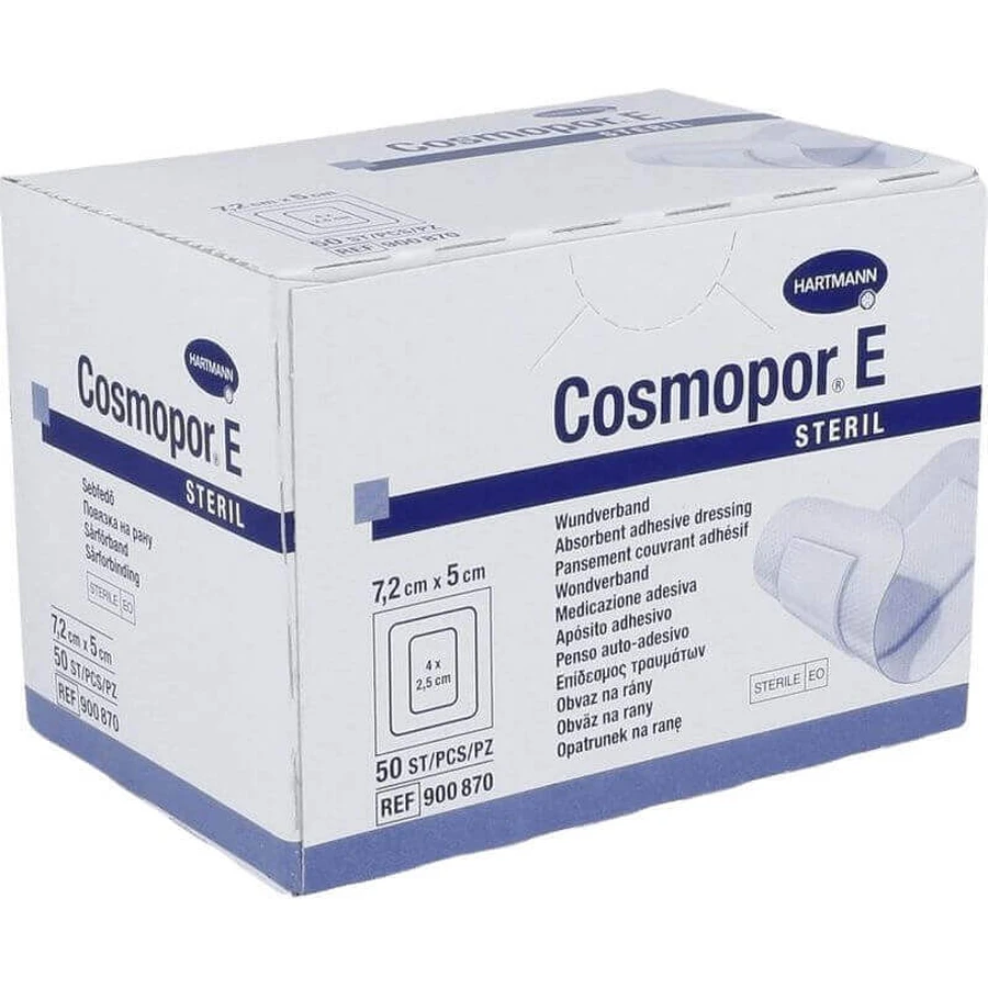 Hartmann COSMOPOR E STERIL повязка стерильная (7,2х5см) 1х50шт: цены и характеристики
