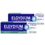 Набор Elgydium Junior, паста для детей в форме геля для детей 7-12 лет, mentă ușoară, 2 x 50 мл: цены и характеристики