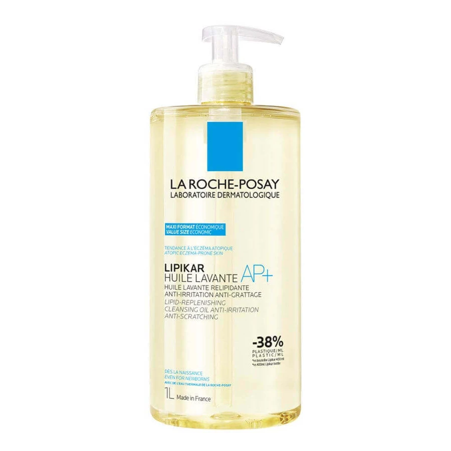 La Roche-Posay Lipikar Очищувальна олія для атопічної шкіри, дуже сухої 1 л: ціни та характеристики