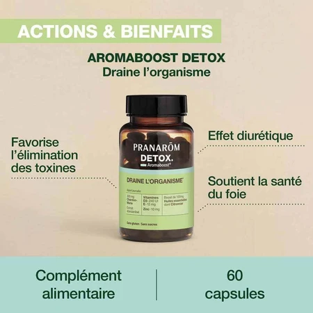 Pranarôm Aromaboost Detox 60 Caspole: ціни та характеристики