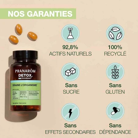 Pranarôm Aromaboost Detox 60 Caspole: ціни та характеристики