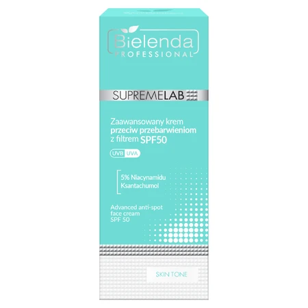 Bielenda Professional SupremeLab Skin Tone, легкий антипигментационный крем с защитой от солнца, 50 мл: цены и характеристики
