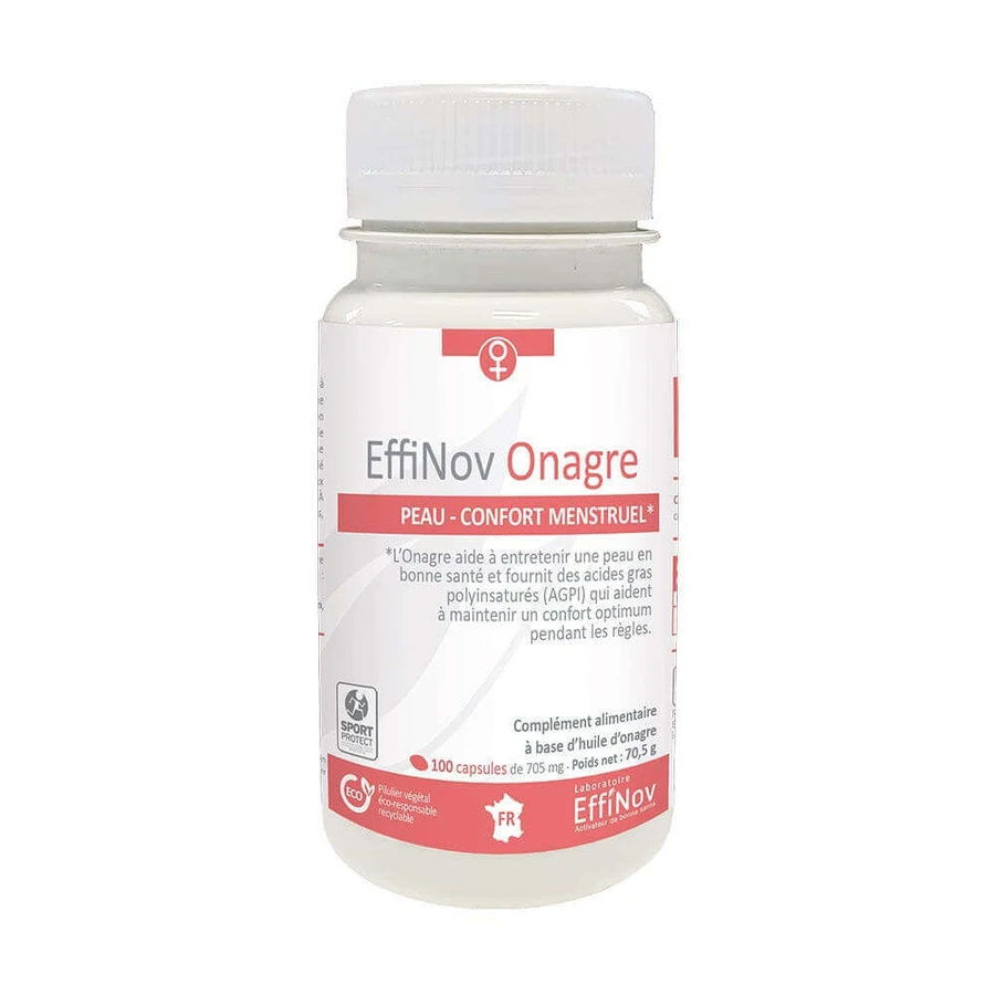 Effinov Nutrition Enotera Шкіра та менструальний комфорт 100 капсул: ціни та характеристики