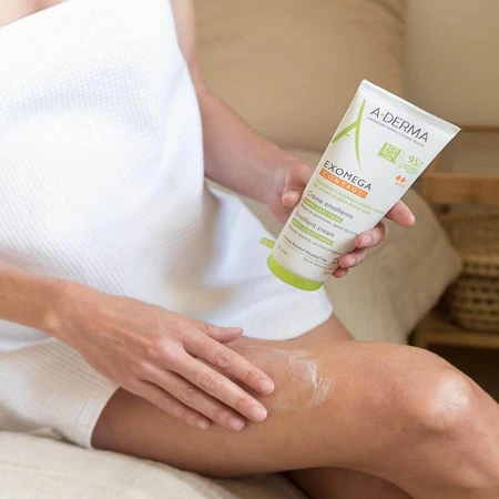 A-Derma Exomega Control Пом'якшувальний крем проти свербежу Суха шкіра, схильна до атопічної екземи 400мл: ціни та характеристики