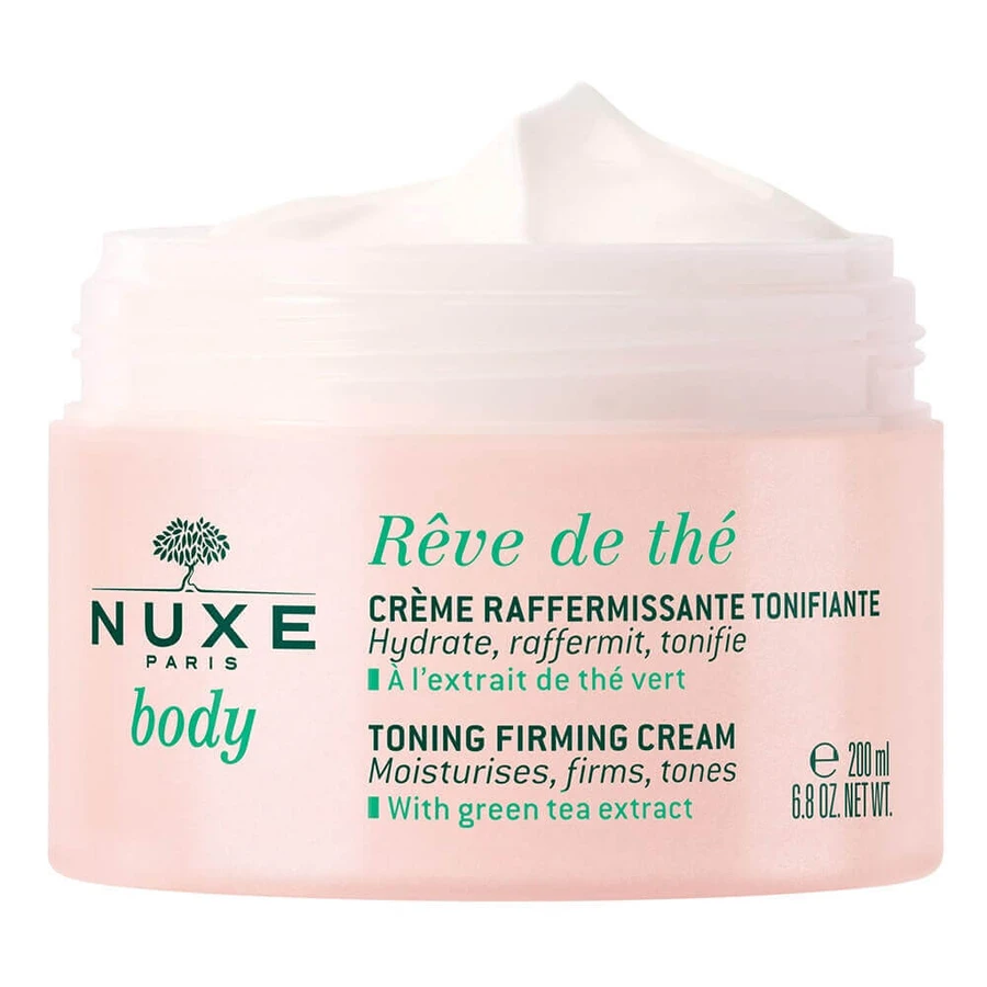 Nuxe Body Rêve de thé® Тонизирующий и укрепляющий крем 200 мл: цены и характеристики